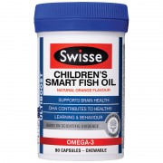 Swisse 儿童欧米伽鱼油益智咀嚼胶囊 90粒 （增强免疫力促进大脑发育）